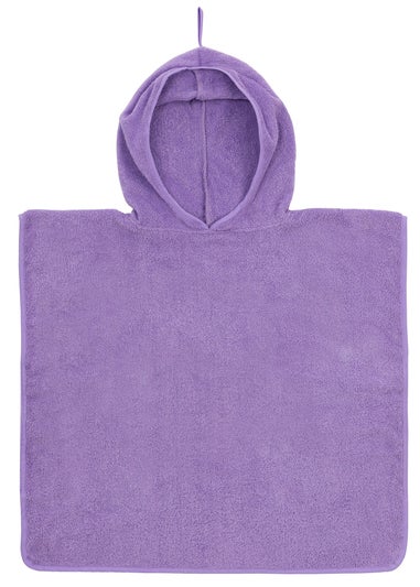 Urban Beach Lilac Junior Cotton Poncho