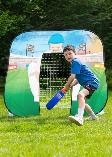 Toyrific 2 in 1 Pop Up Goal & Wicket Keeper