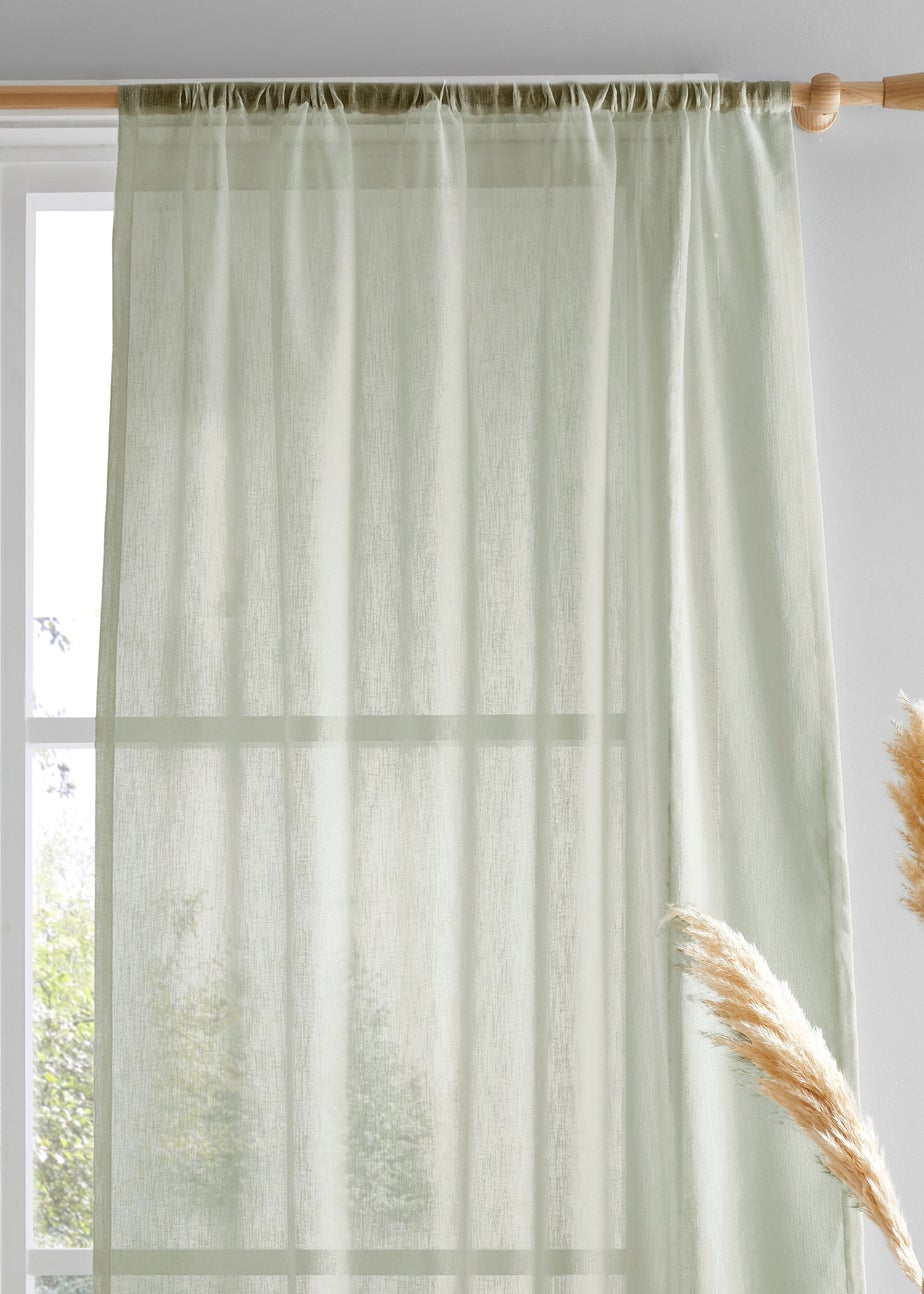 Drift Home Kayla Green Voile Panel