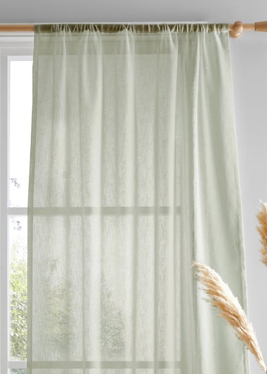 Drift Home Kayla Green Voile Panel