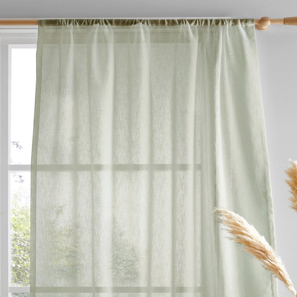 Drift Home Kayla Green Voile Panel