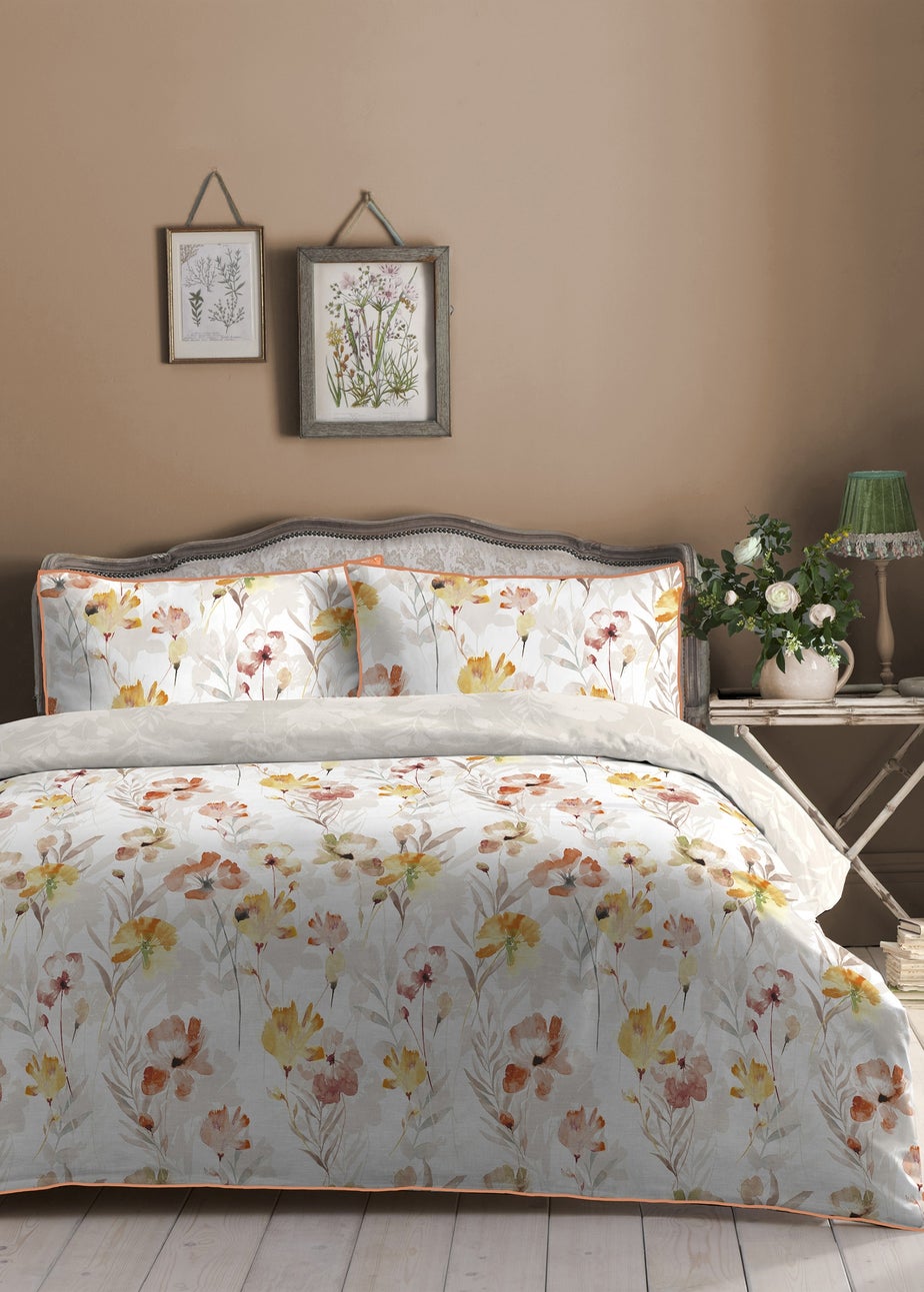 Appletree Promo Sienna Reversible Gold Duvet Cover Set