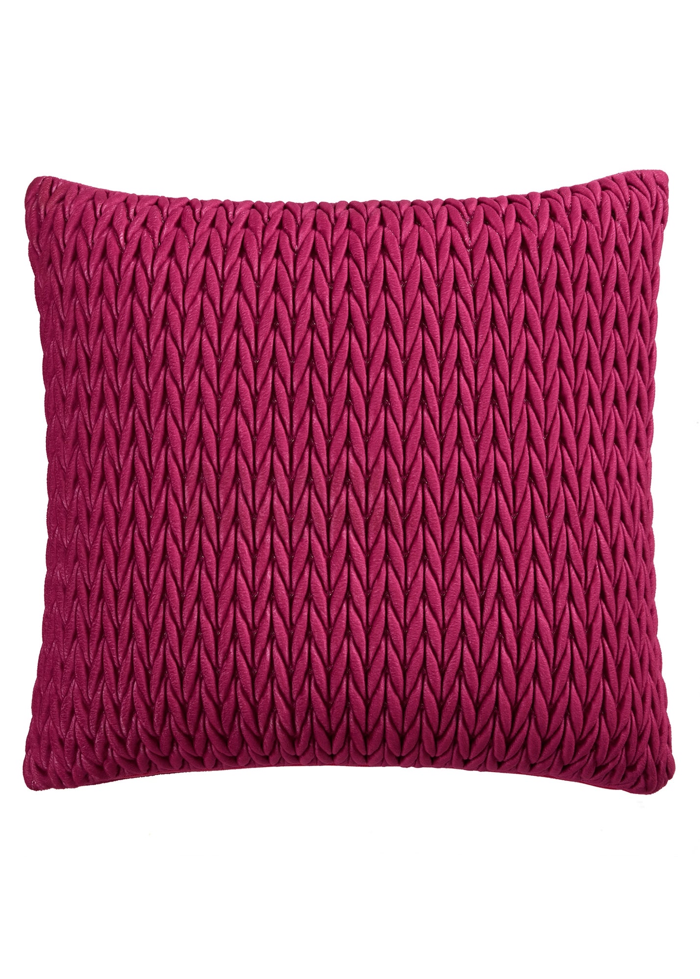 Fuschia Pink Flat Velvet Cushion Cover - Custom Size, Tailor Made, Cover Only
