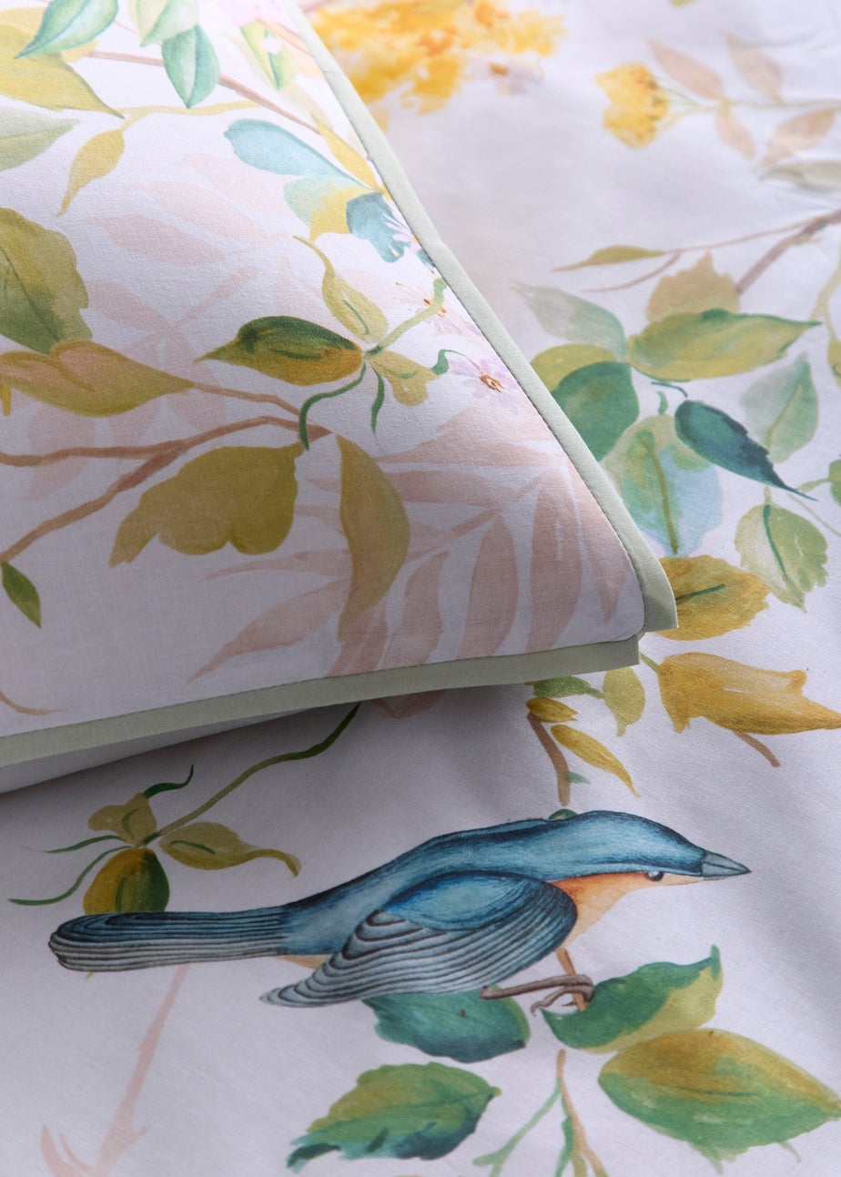 Appletree Heritage Arianna Digitally Printed Natural Duvet Cover Set