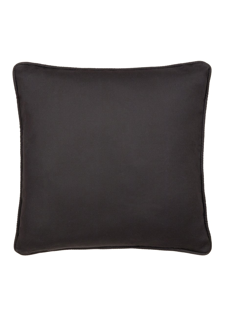 Fusion Rico Reversible Black Filled Cushion