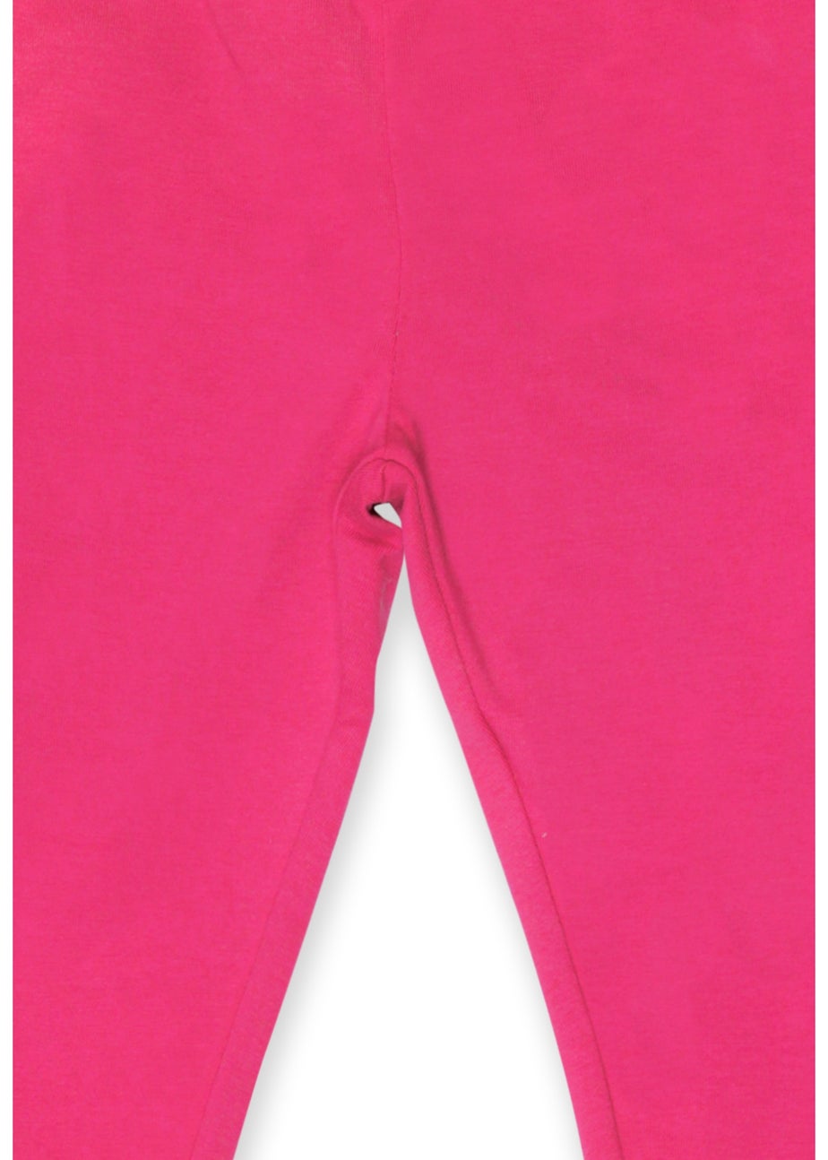Toby Tiger Organic Pink Basic Leggings (6 months - 8 years)