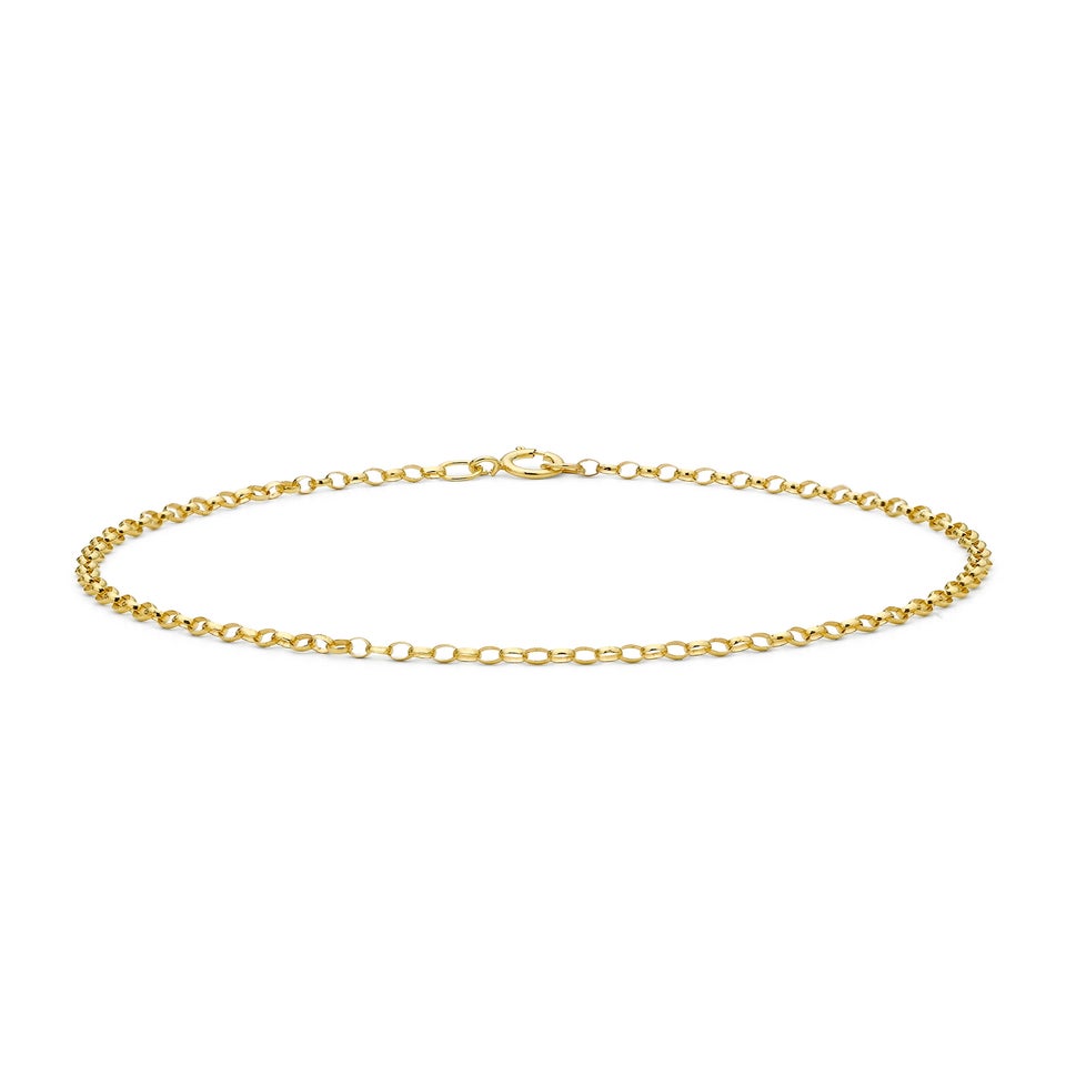 Golden Moments 9ct Yellow Gold Belcher Bracelet