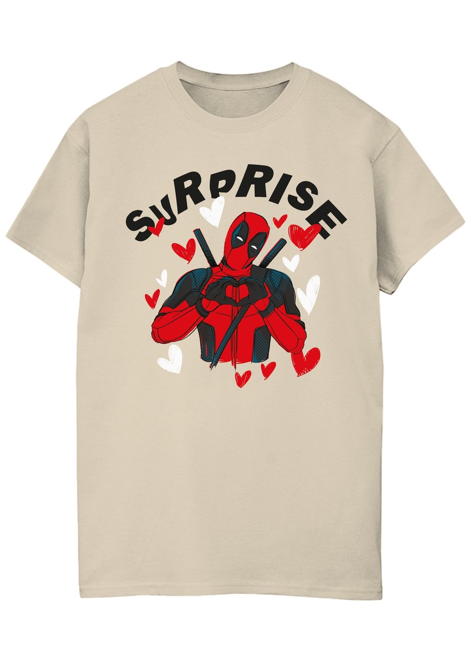 Marvel Deadpool Surprise Adult Sand T-Shirt