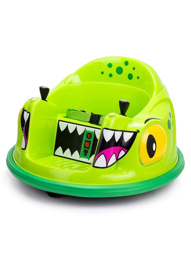 Xootz Dark Green Animal Bumper Dinosaur Car