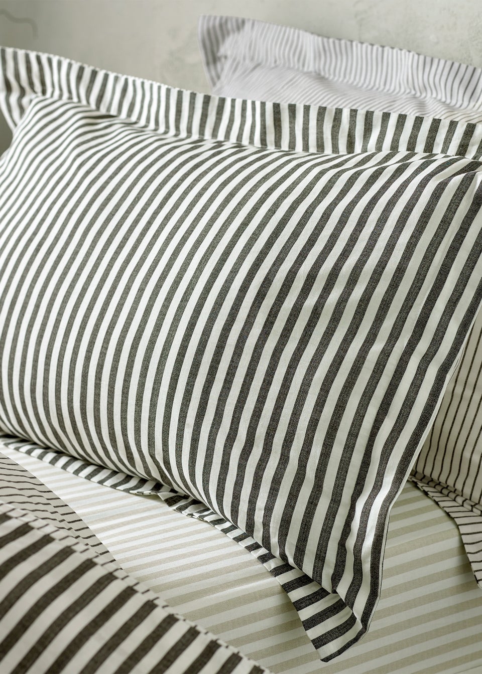 Yard Hebden Melange Stripe Pillowcase