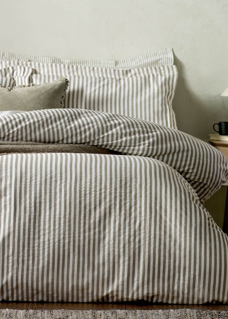 Yard Hebden Melange Stripe Pillowcase