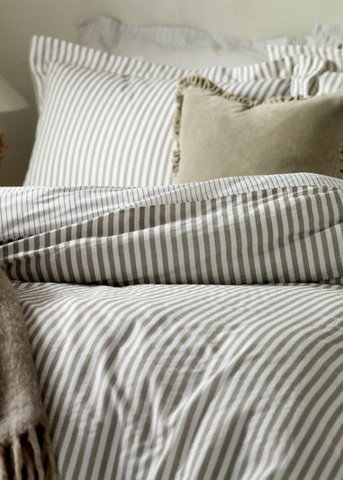 Yard Hebden Melange Stripe Pillowcase