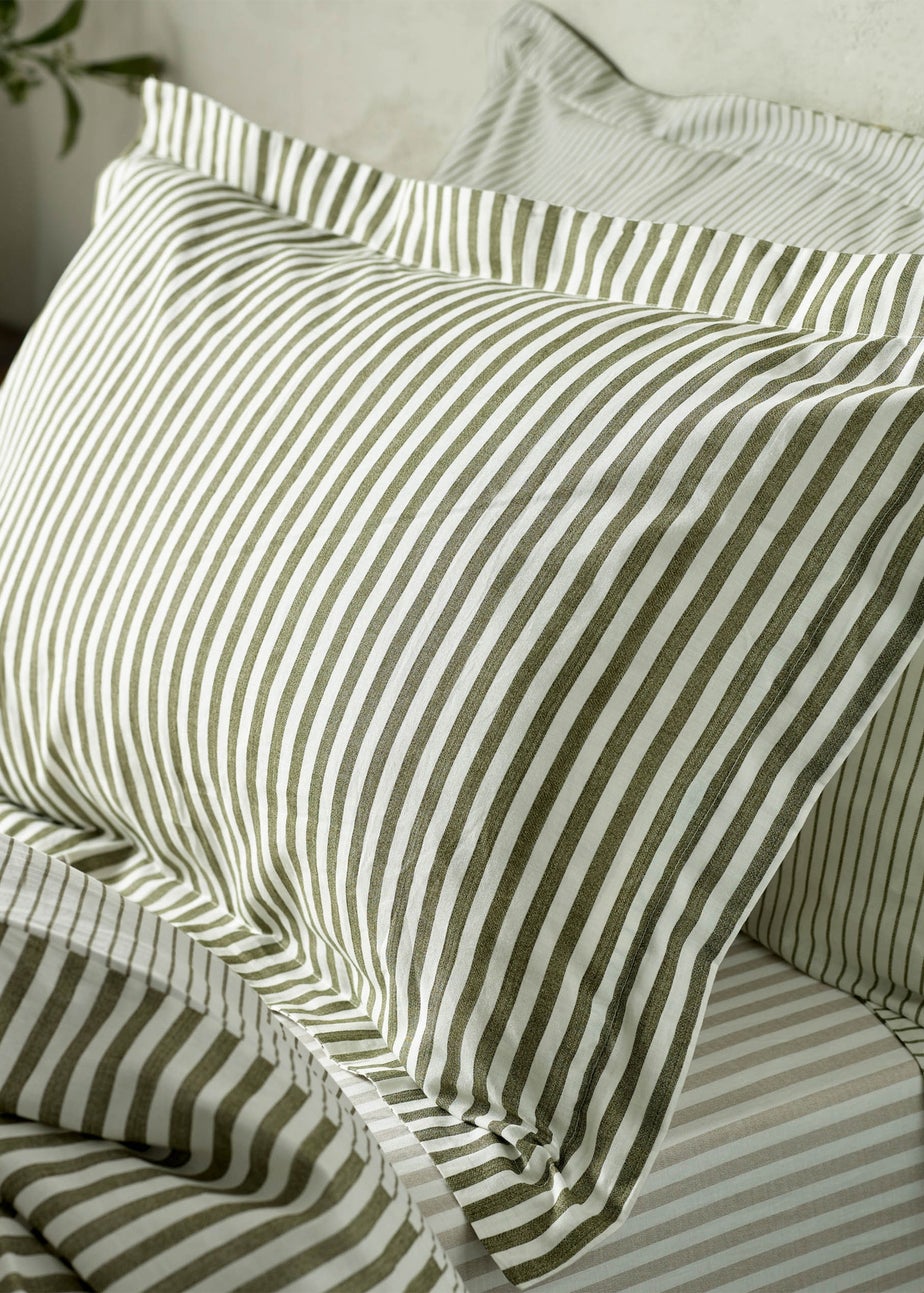 Yard Hebden Melange Stripe Pillowcase