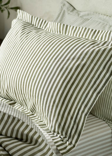 Yard Hebden Melange Stripe Pillowcase