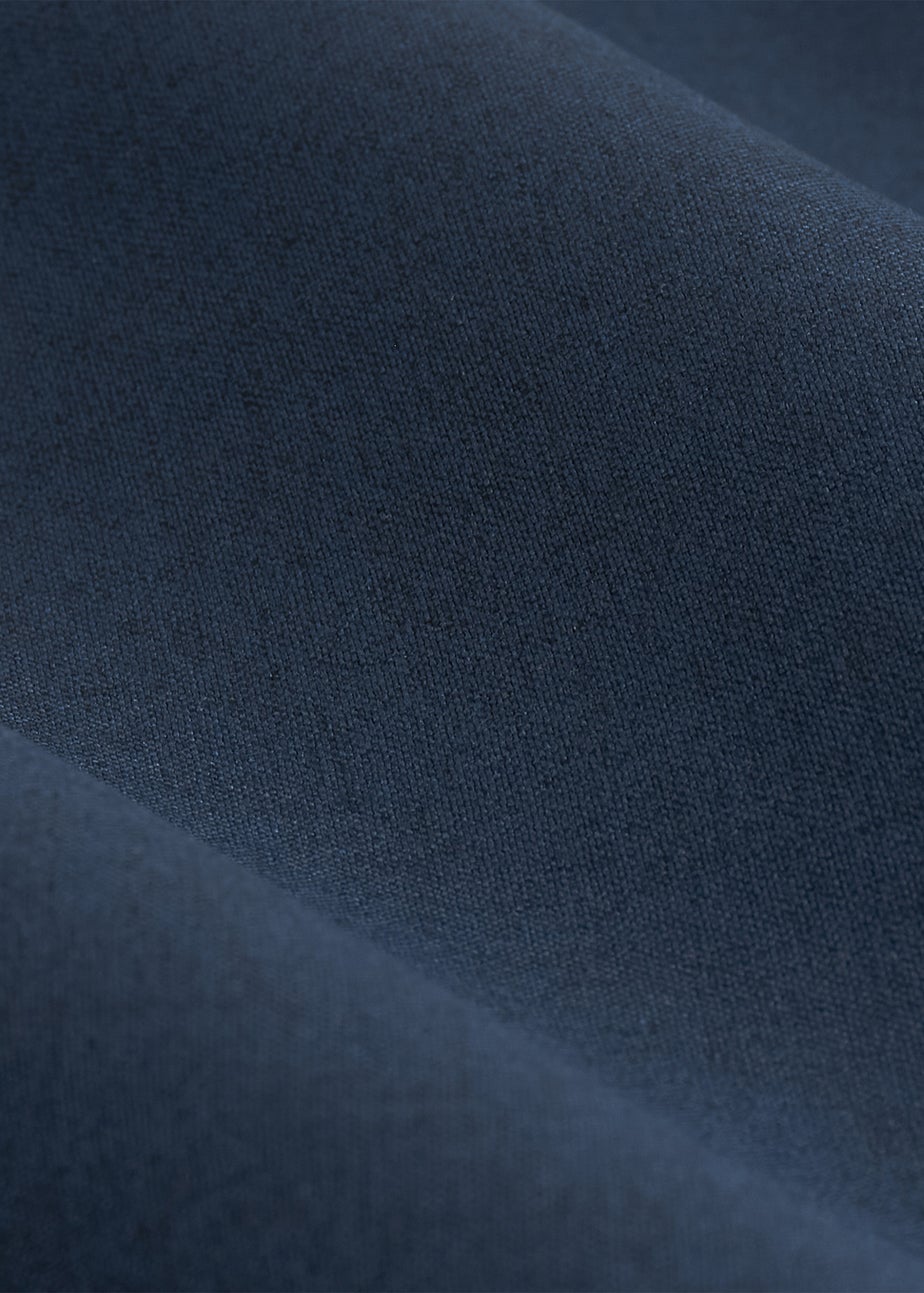 furn. Dawn 100% Blackout Thermal Eyelet Curtains Midnight