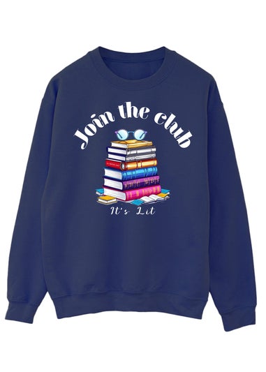 Brands In Navy World Book Day Join The Club Graphic Sweatshirt