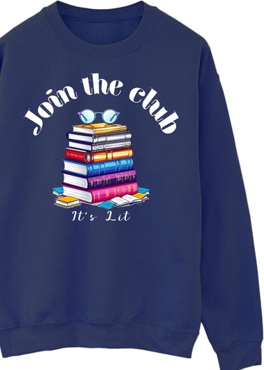 Brands In Navy World Book Day Join The Club Graphic Sweatshirt