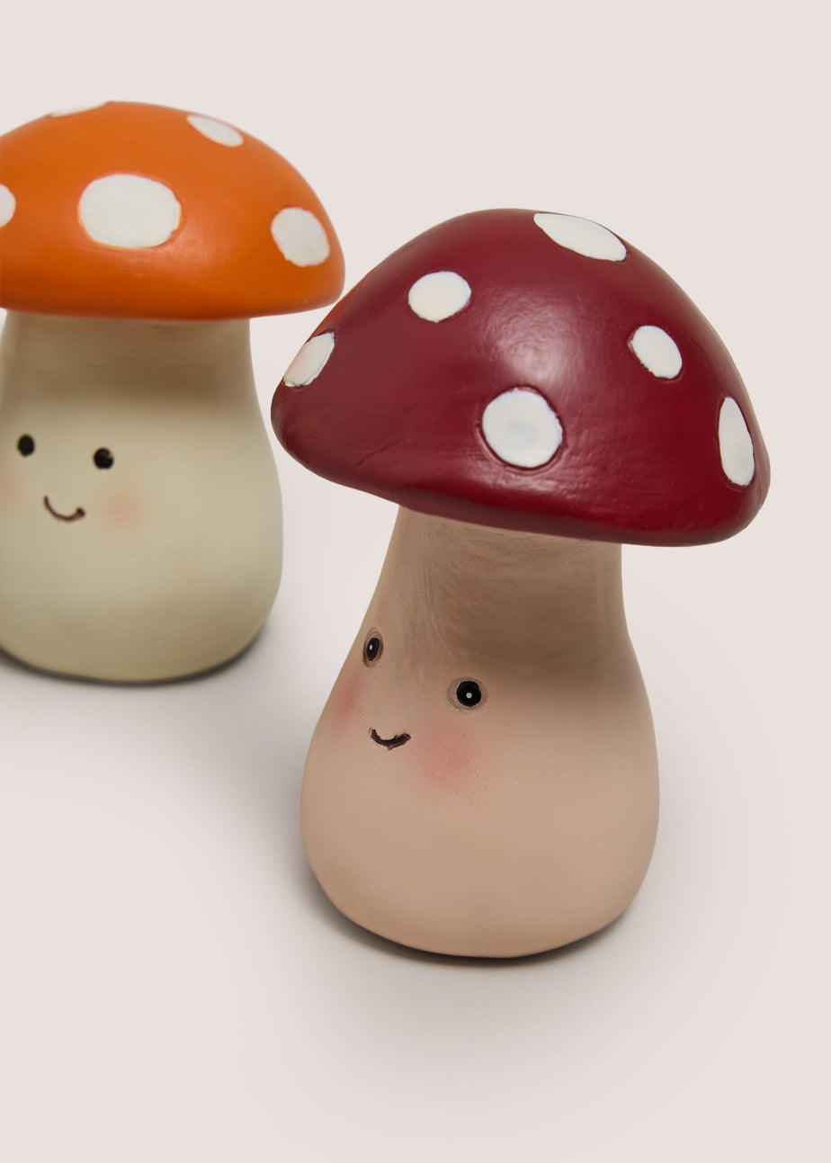 3 Piece Mushroom Novelty Ornaments