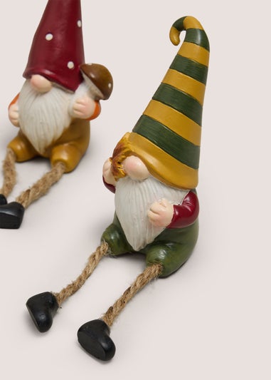3 Piece Gnome Dangly Leg Ornaments