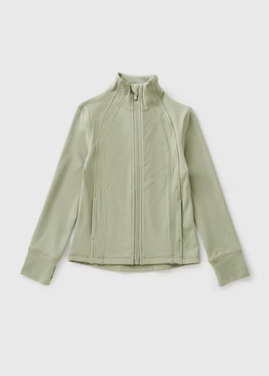 Girls Sage Sports Zip Up Jacket (7-15yrs)