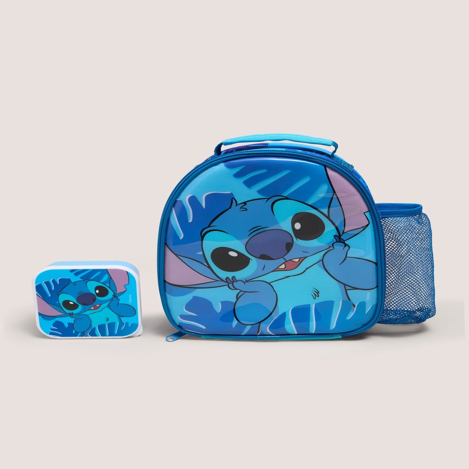 Blue Stitch Lunch Bag & Snack Box