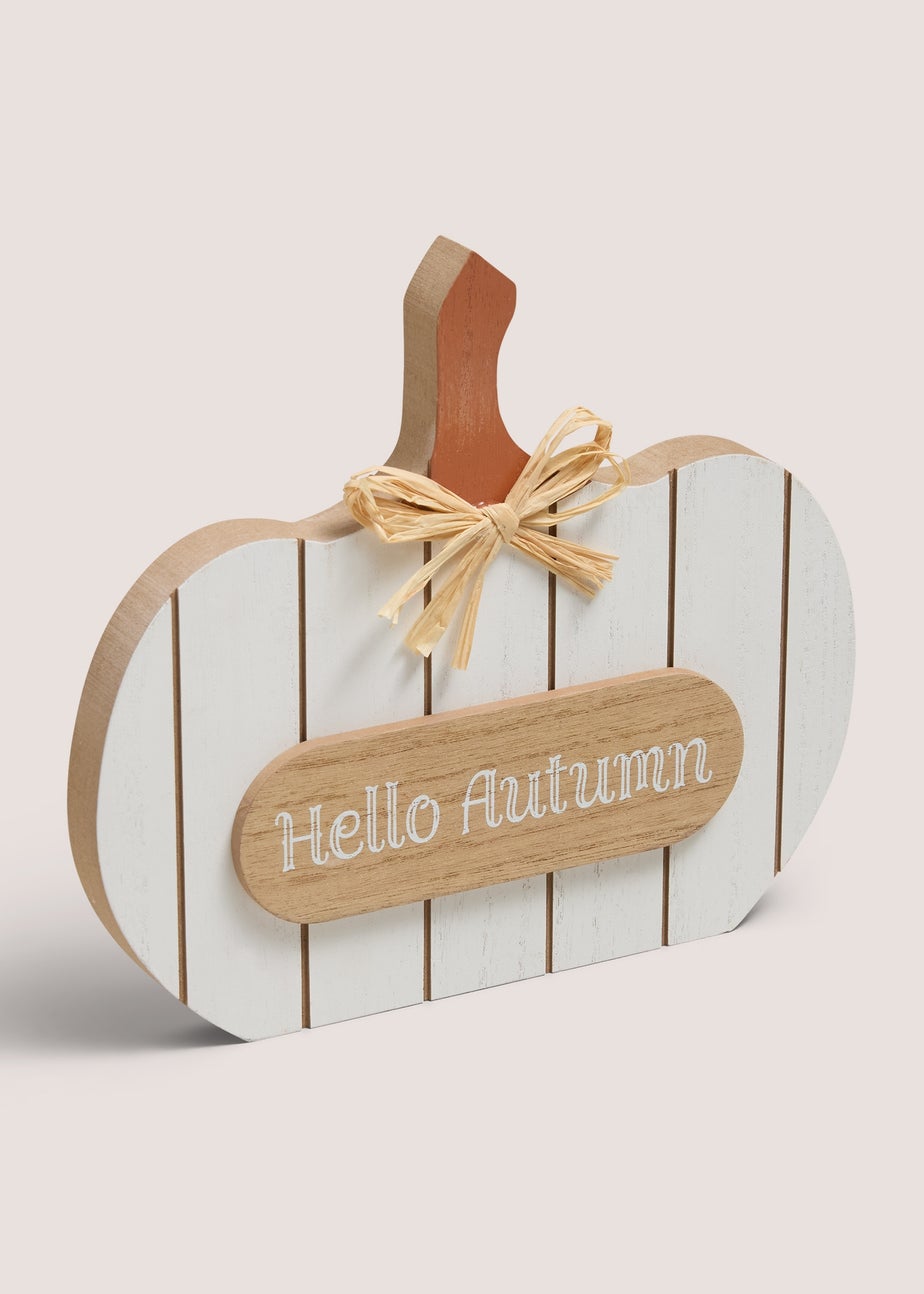 Pumpkin Shaped Plaque