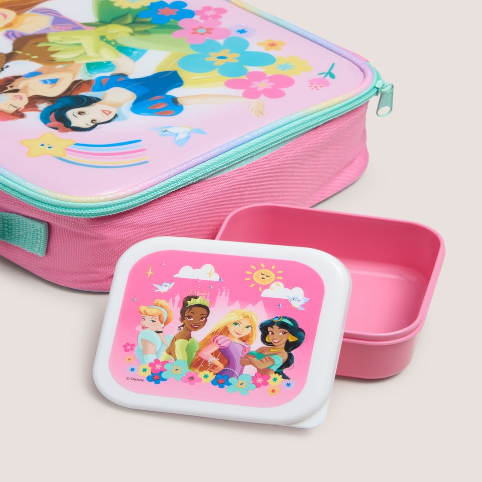 Disney Pink Princesses Lunch Bag & Snack Box