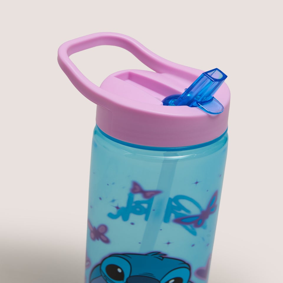 Disney Kids Blue Stitch Water Bottle