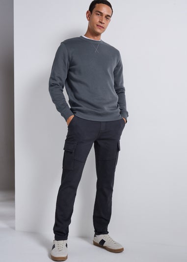 Charcoal Crew Neck Sweatshirt