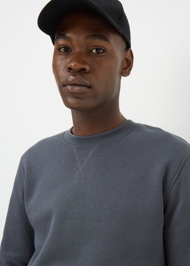 Charcoal Crew Neck Sweatshirt