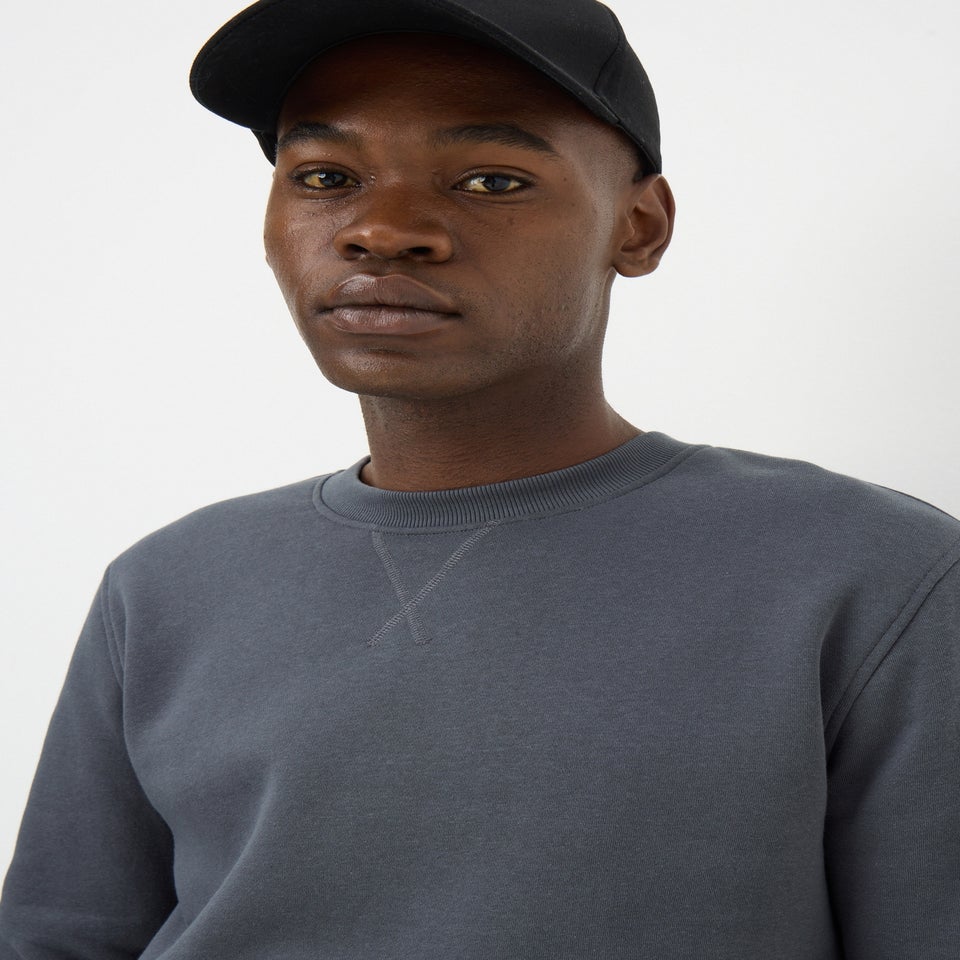 Charcoal Crew Neck Sweatshirt