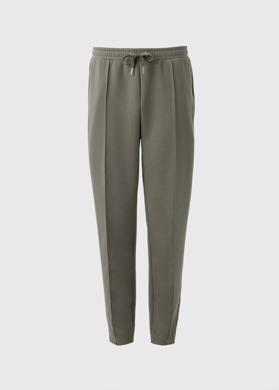 Khaki Tapered Co Ord Joggers