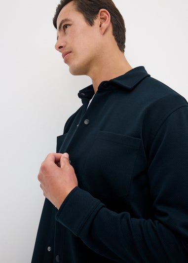 Navy Smart Co Ord  Shacket