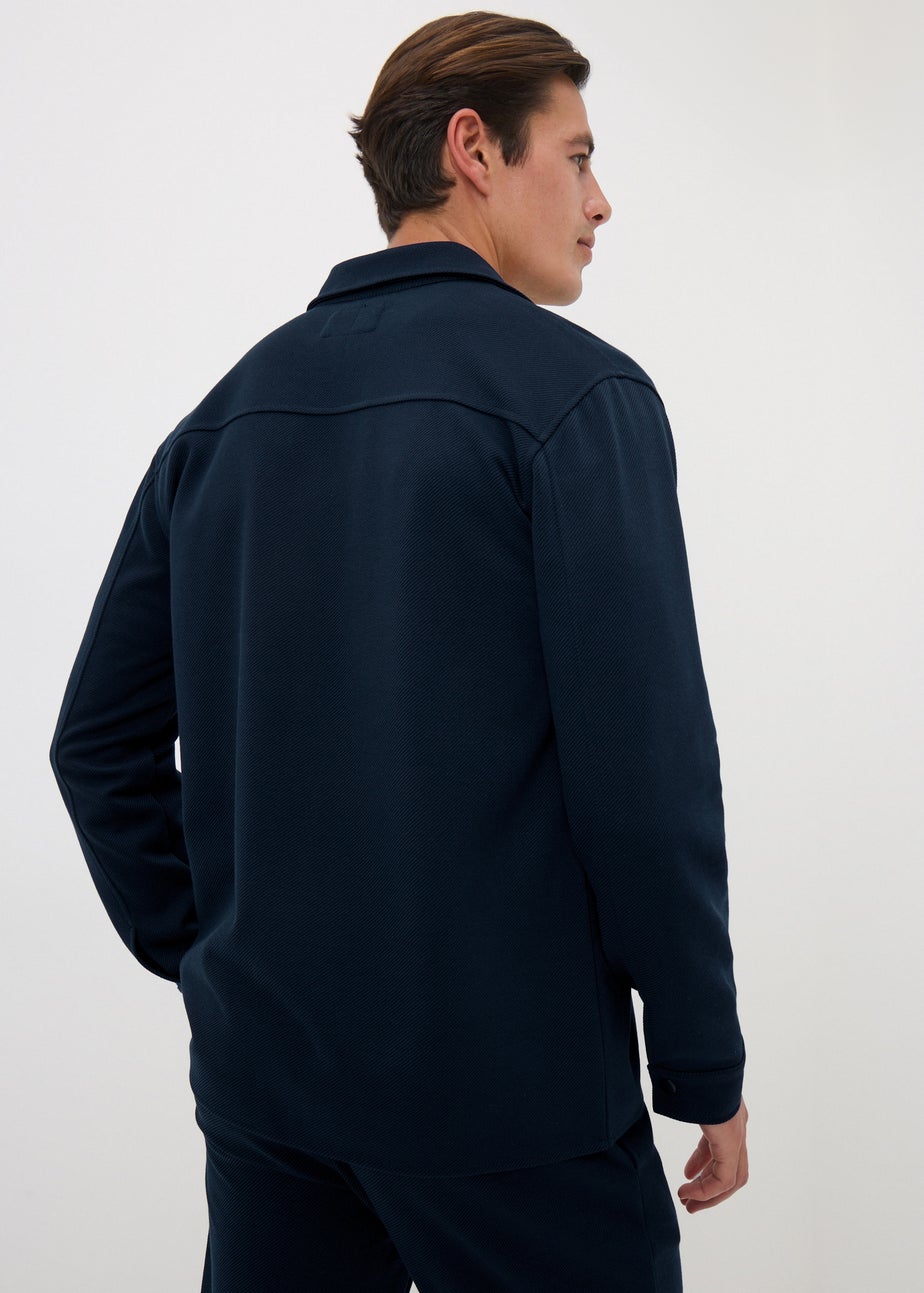 Navy Smart Co Ord  Shacket