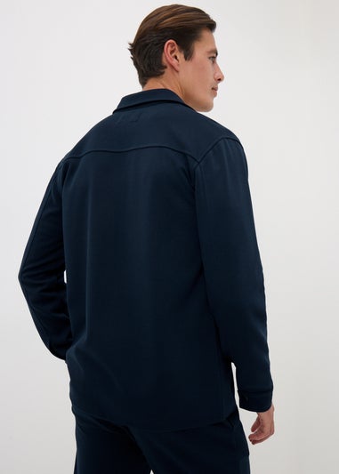 Navy Smart Co Ord  Shacket
