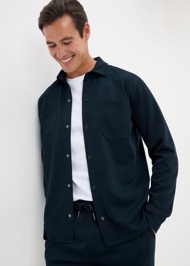 Navy Smart Co Ord  Shacket