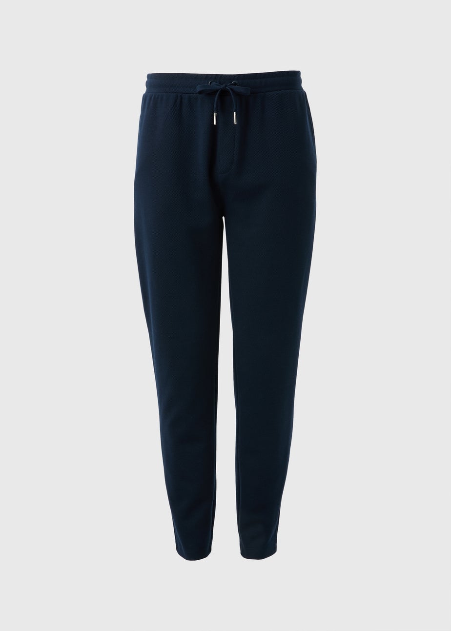 Navy Tapered Co Ord Joggers