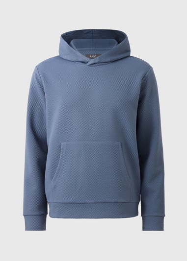 Blue Smart Quilt Hoodie