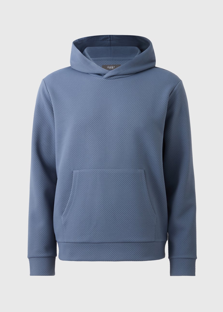 Blue Smart Quilt Hoodie