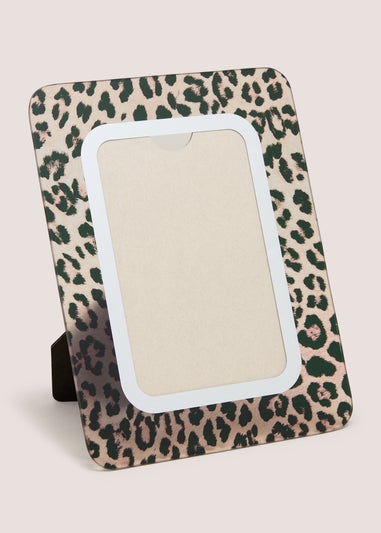 Leopard Print Photo Frame