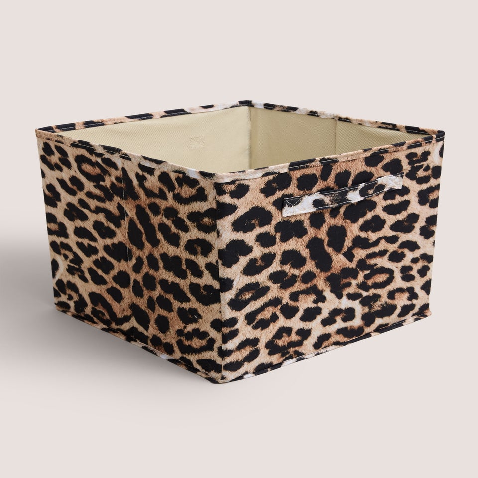 Leopard Storage Box