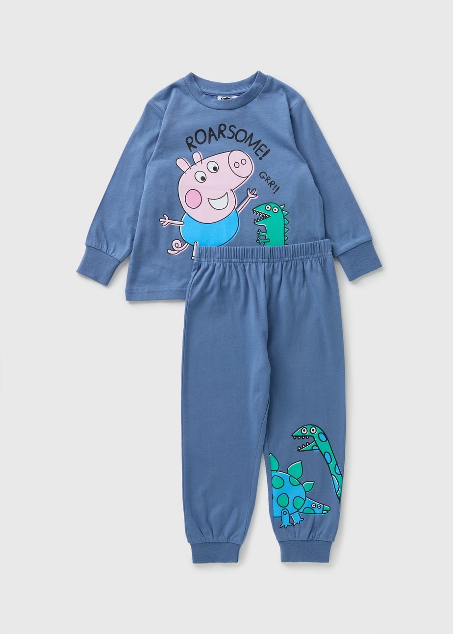 Peppa Pig Boys Blue George Pyjama Set (1-7yrs)