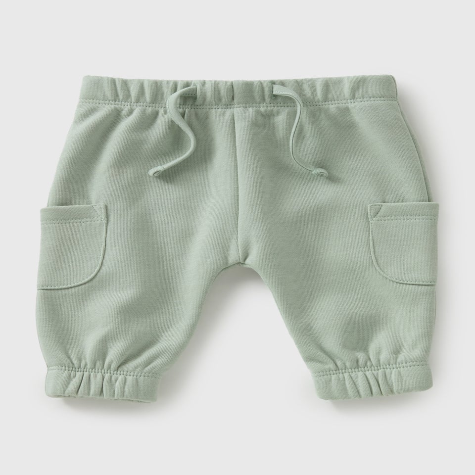 Baby Sage Cargo Jogging Bottoms (Newborn-23mths)
