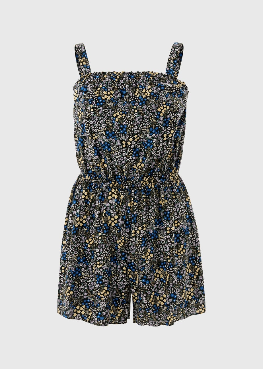 Multicolour Daisy Playsuit