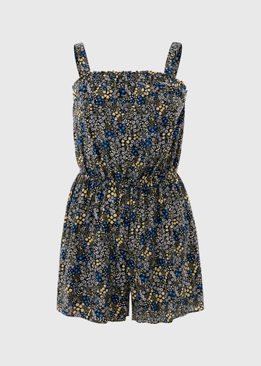 Multicolour Daisy Playsuit