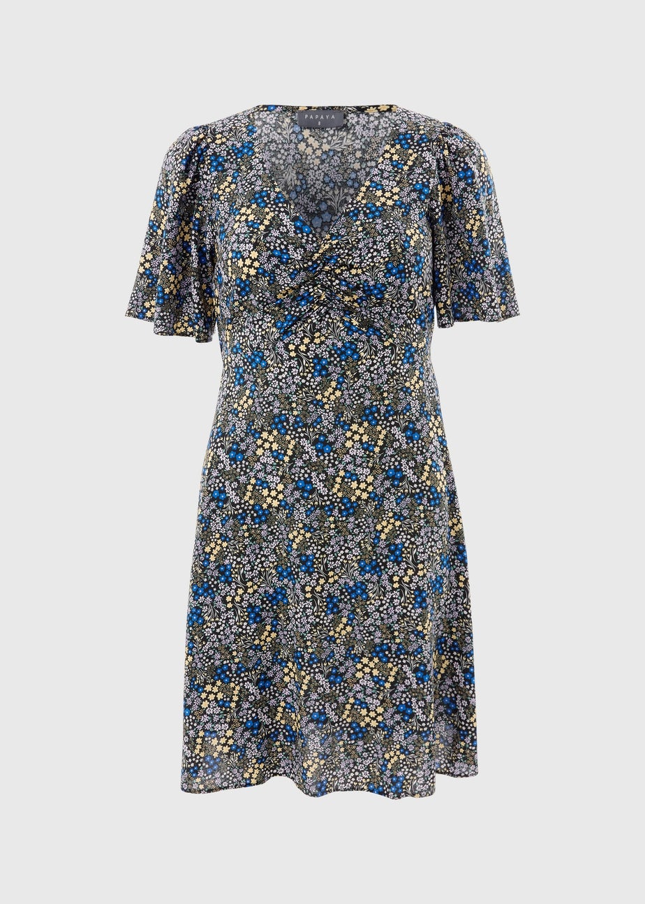 Multicolour Ditsy Floral Mini Dress