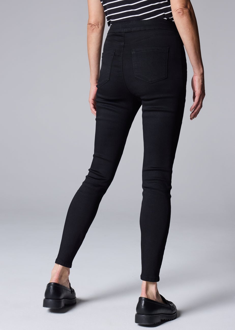 Black Jessie High Waist Skinny Jeans