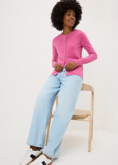 Bright Pink Super Soft Cardigan
