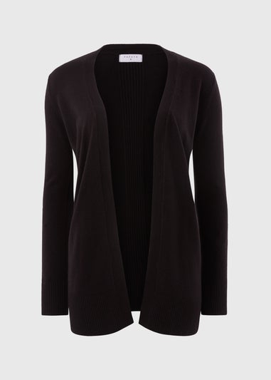 Black Longline Cardigan