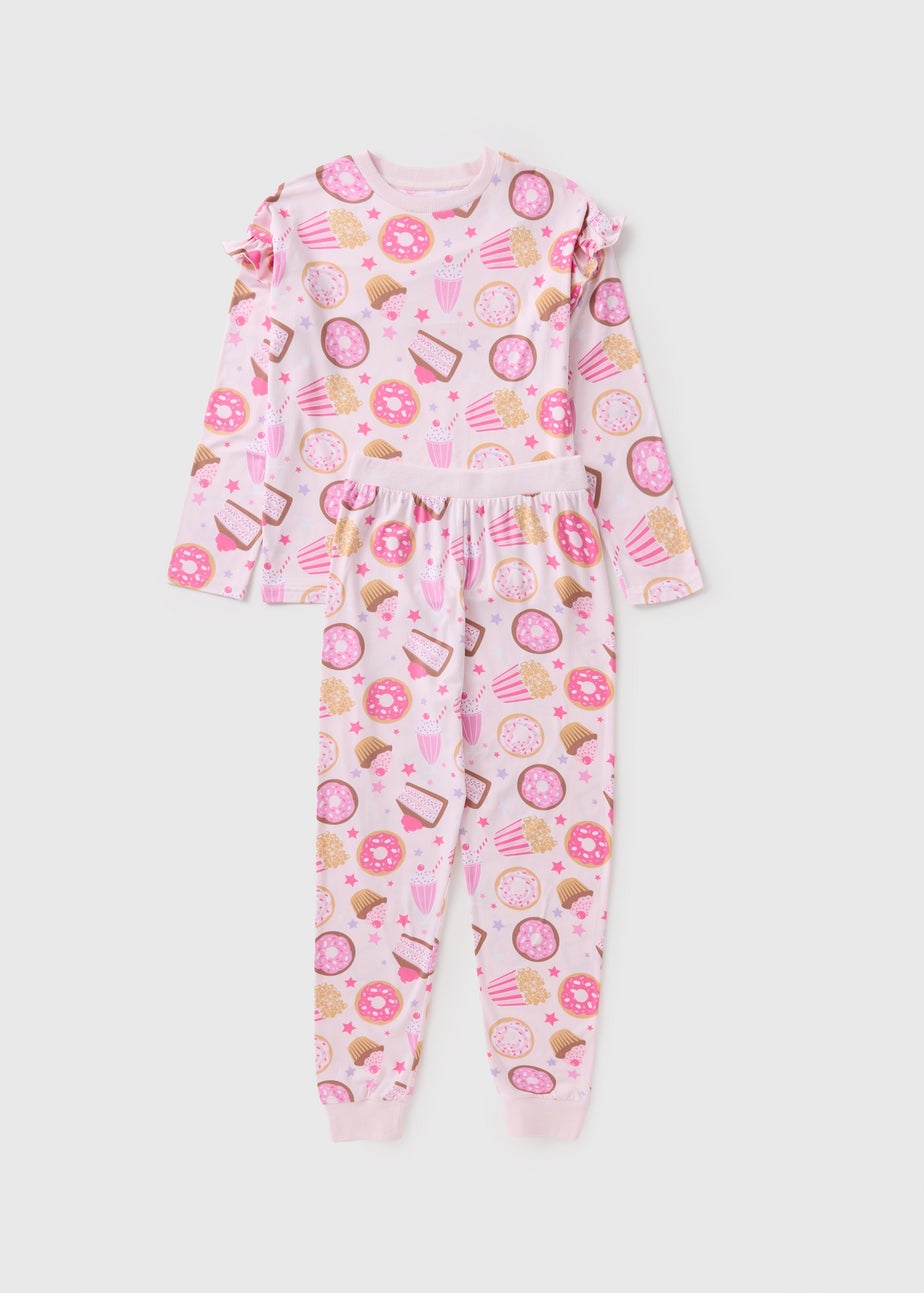 Girls Sweet Treats Soft Touch Pyjama Set (7-13yrs)